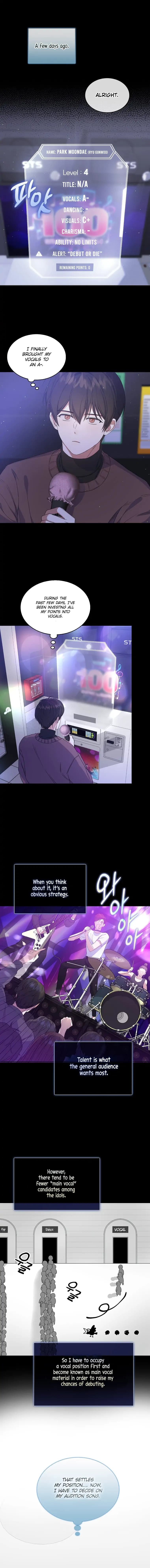 Page https://readmanhwaverse.com/images/debut-or-die/chapter-4/001.jpg