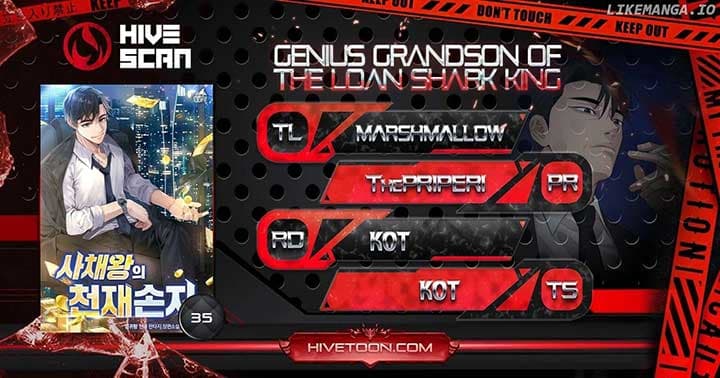 Page https://readmanhwaverse.com/images/genius-grandson-of-the-loan-shark-king/chapter-35/ch_35_1.jpg